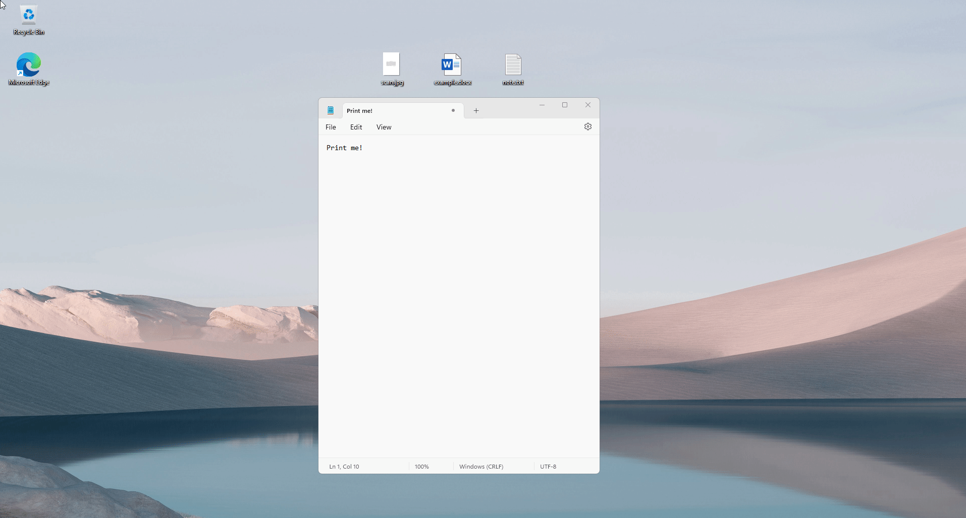 null