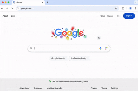 Google 搜索示例