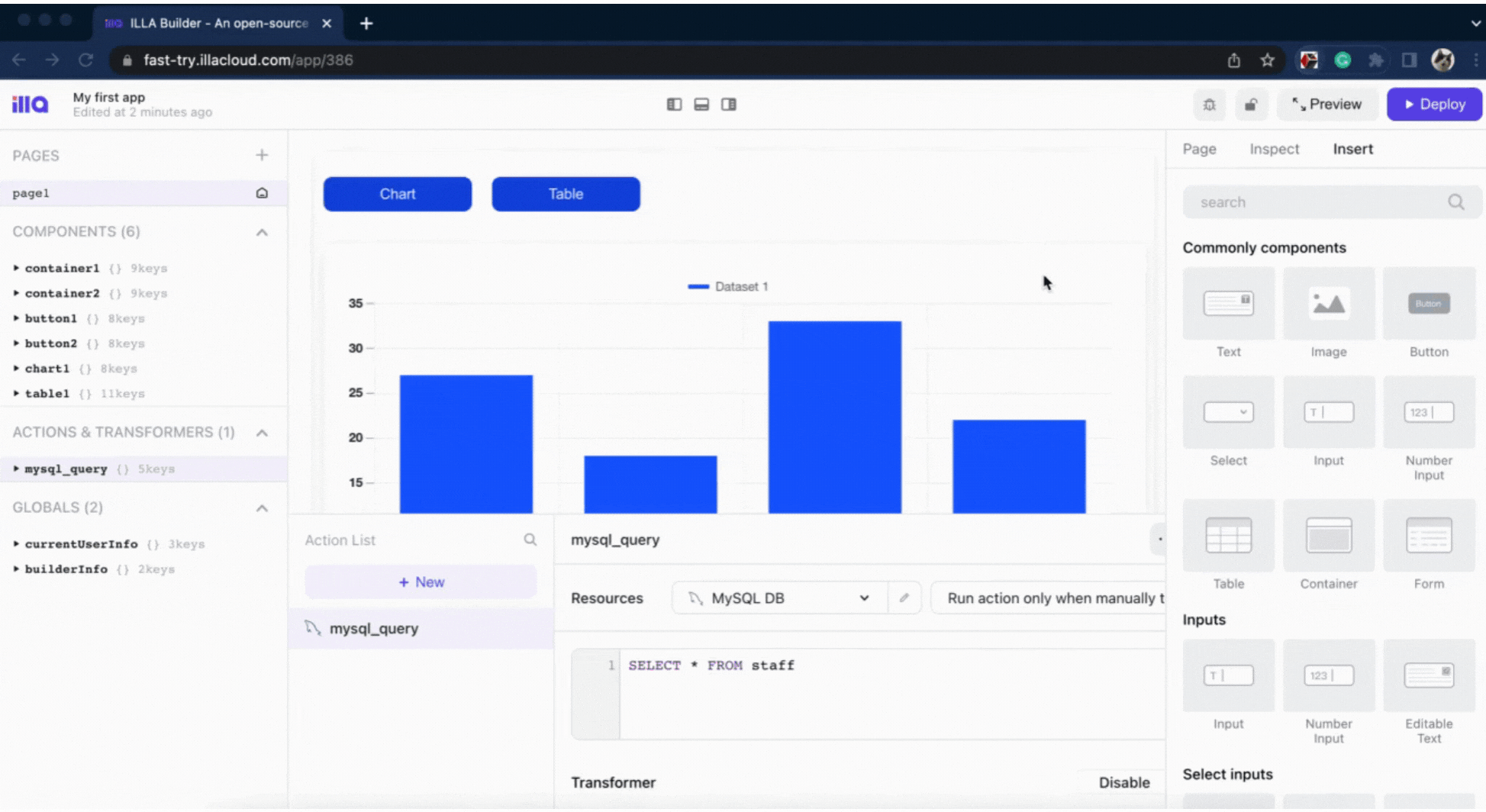 DEPLOY YOUR APP